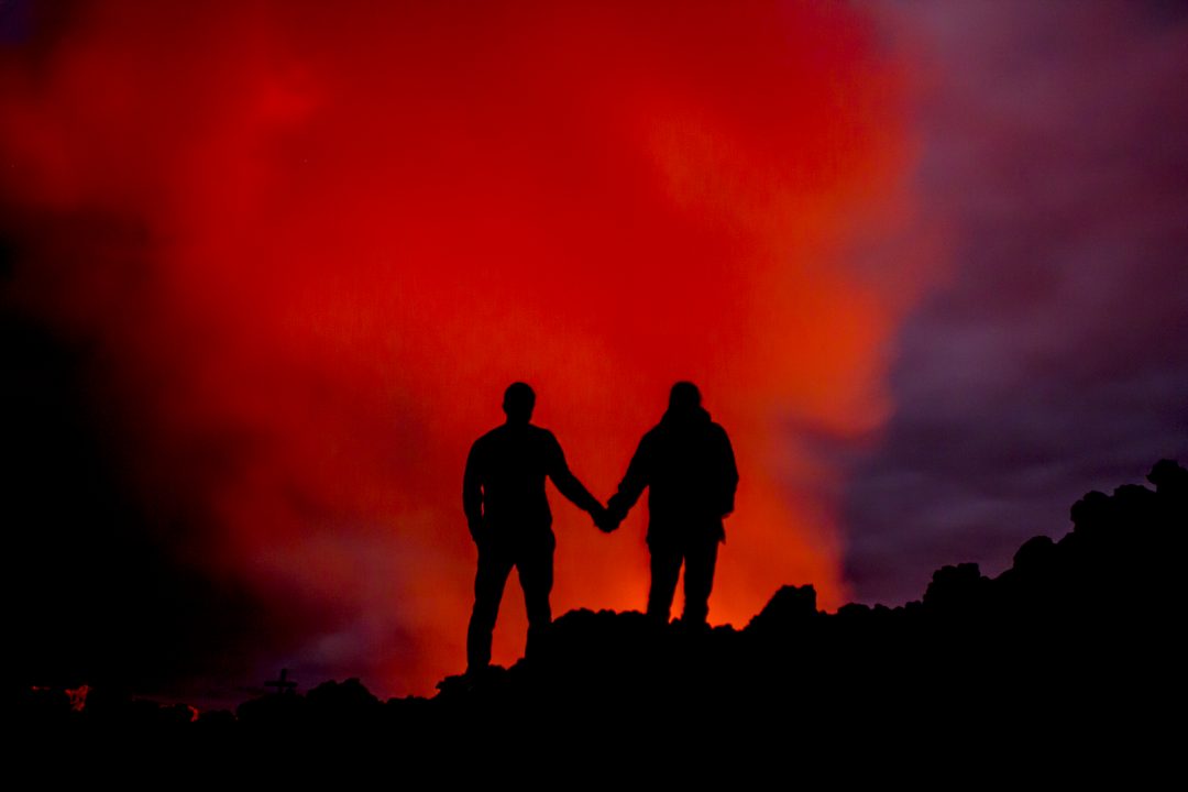 Nyiragongo Volcano, Virunga National Park, DRC.