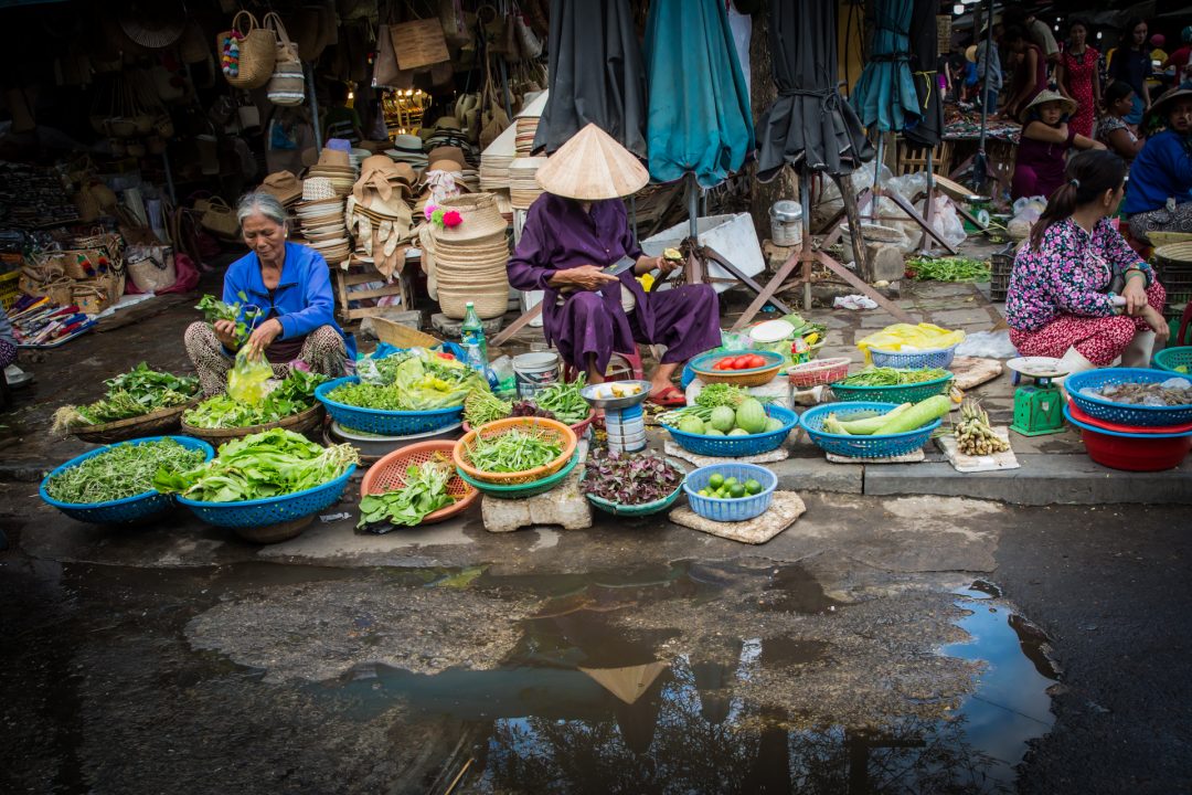 Crystal Stafford, Market Ladies in Hoi An