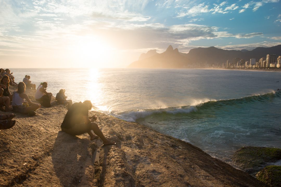 Crystal Stafford, Arpoador Rock, Ipanema, Rio